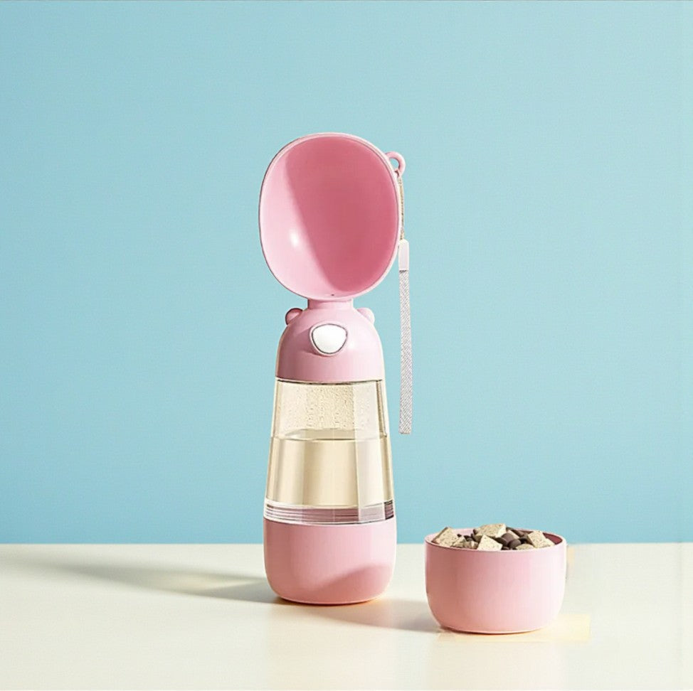 Portable Dog Water Bottle & Feeder