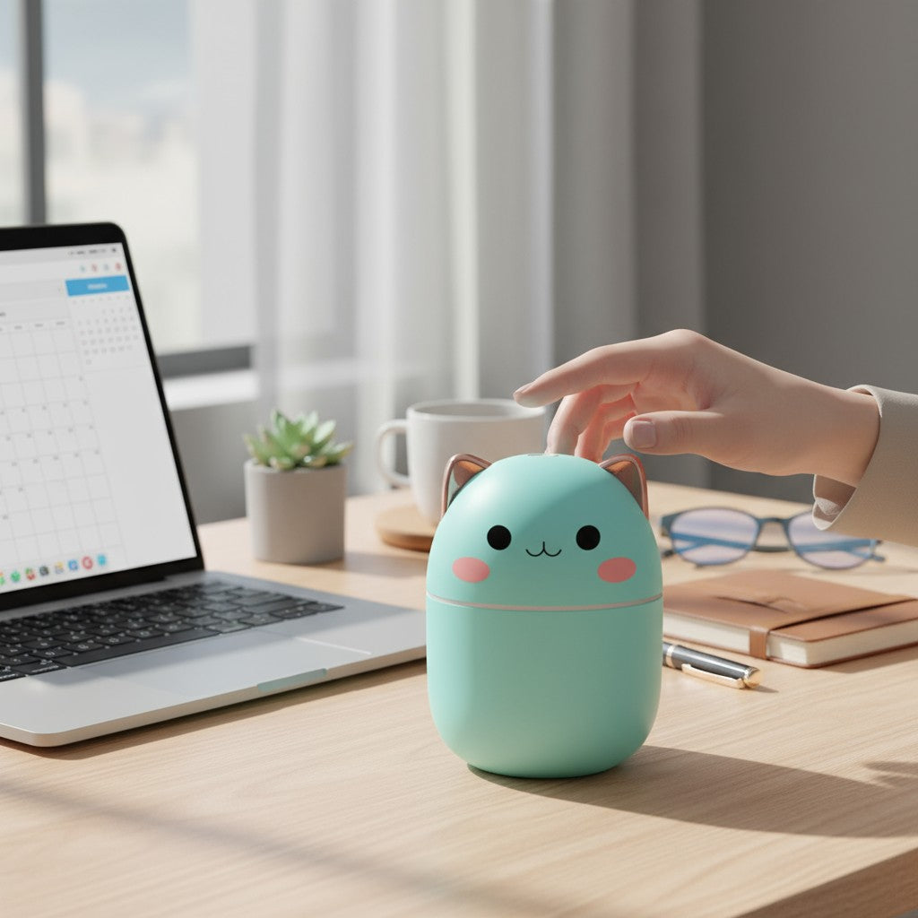 Cute Cat Air Humidifier