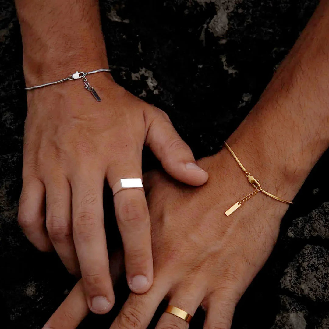 Stainless Steel Snake Chain Bracelet