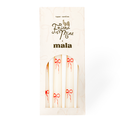 Mala the Brand | Bow Taper Candles
