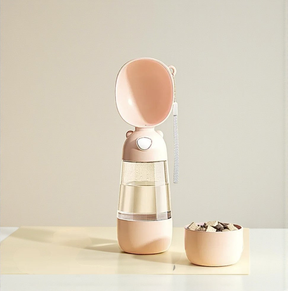 Portable Dog Water Bottle & Feeder