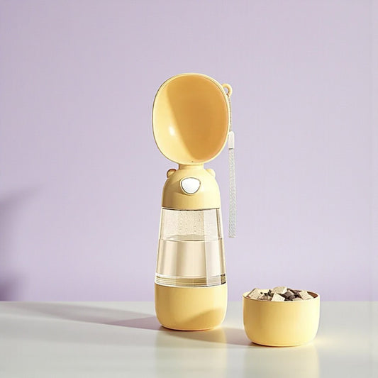 Portable Dog Water Bottle & Feeder