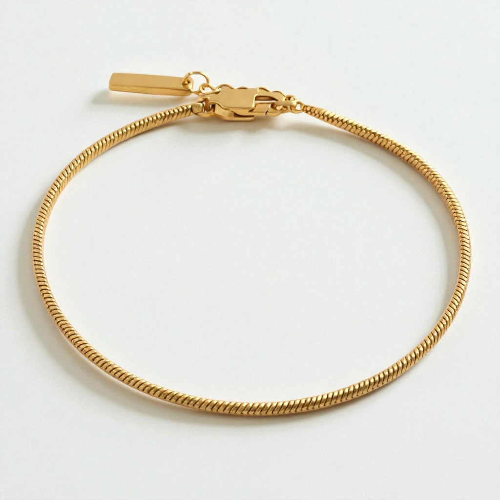 Stainless Steel Snake Chain Bracelet