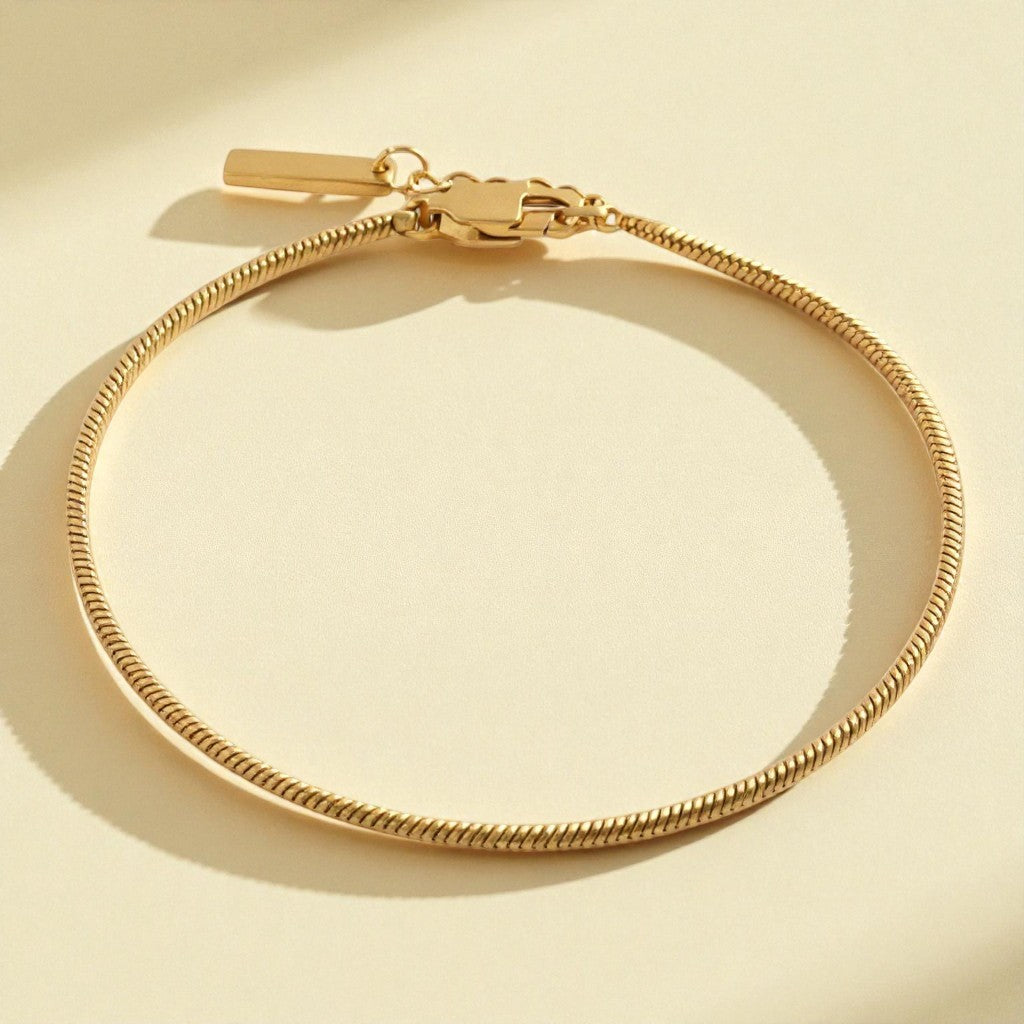 Stainless Steel Snake Chain Bracelet