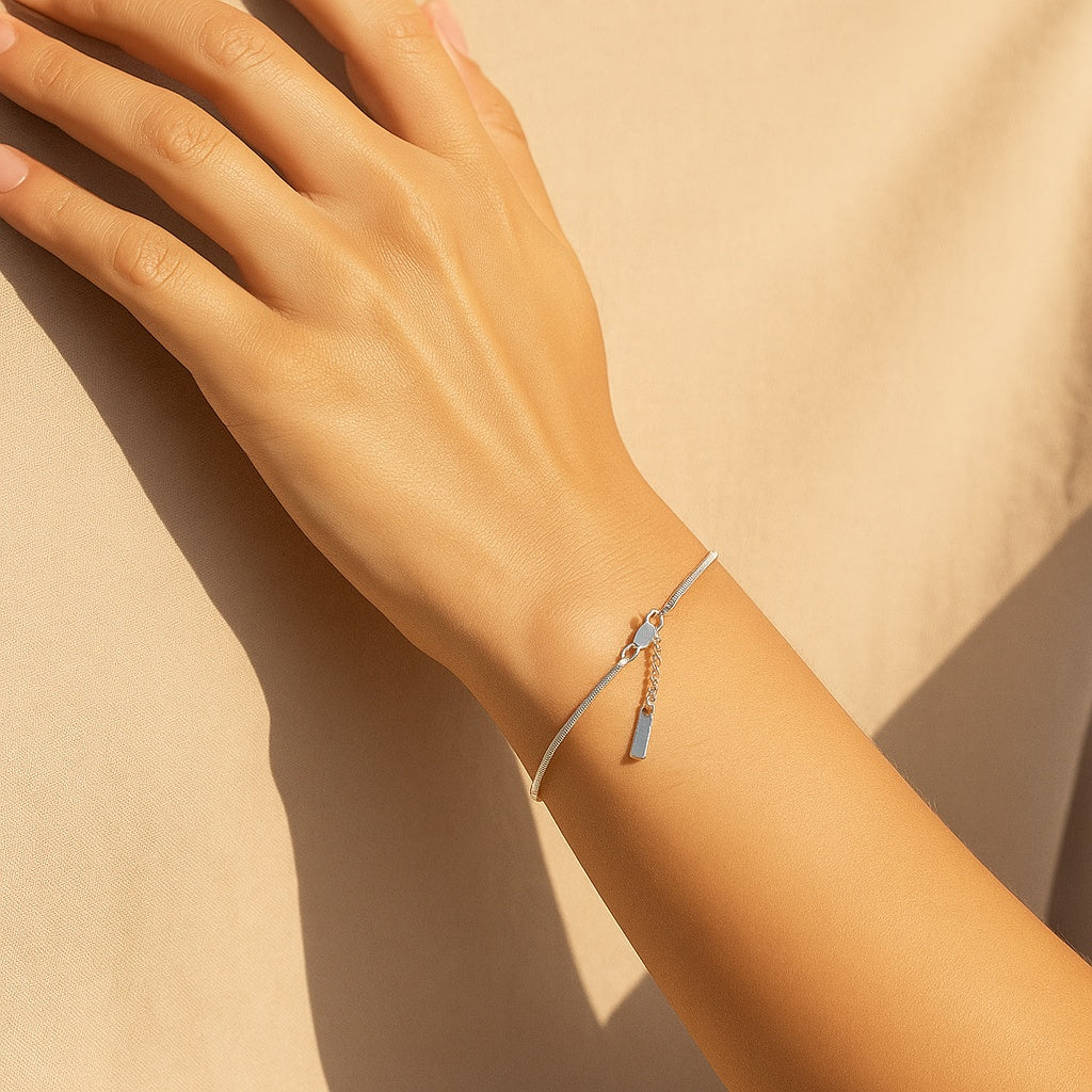 Stainless Steel Snake Chain Bracelet