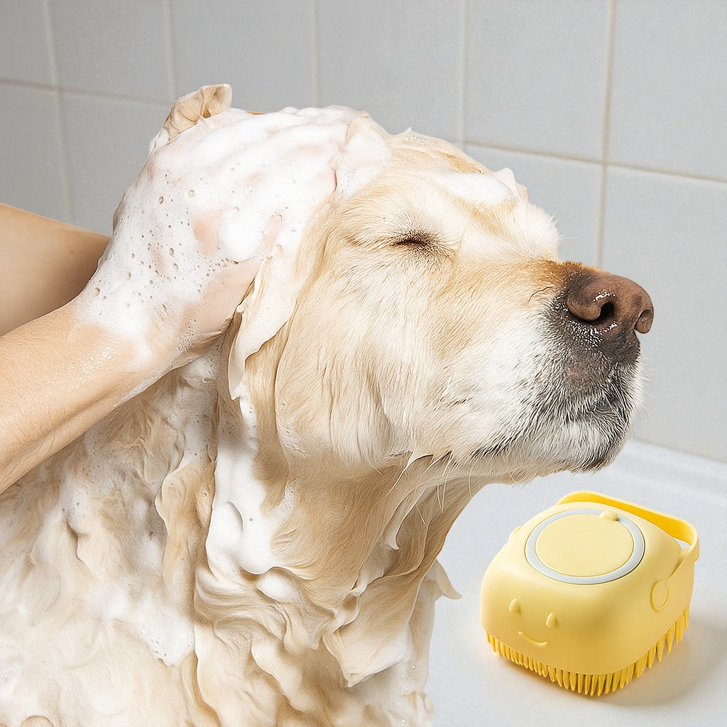 Soft Silicone Pet Bath Brush