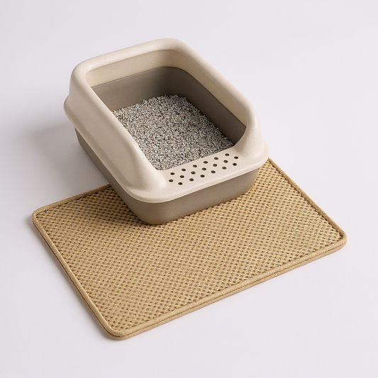 Double-Layer Cat Litter Mat